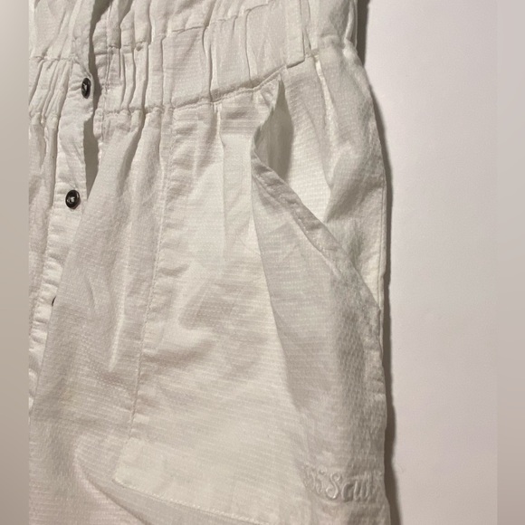 Triple Five Soul white mini dress with pockets - Picture 5 of 5